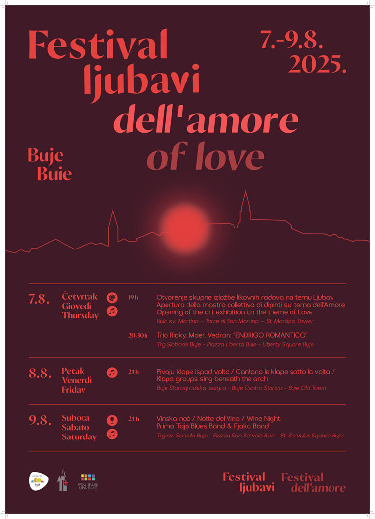 Festival ljubavi 2025. u Bujama