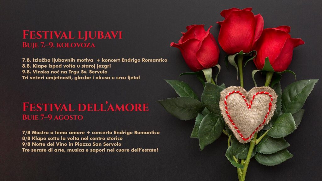 Festival ljubavi 2025. u Bujama