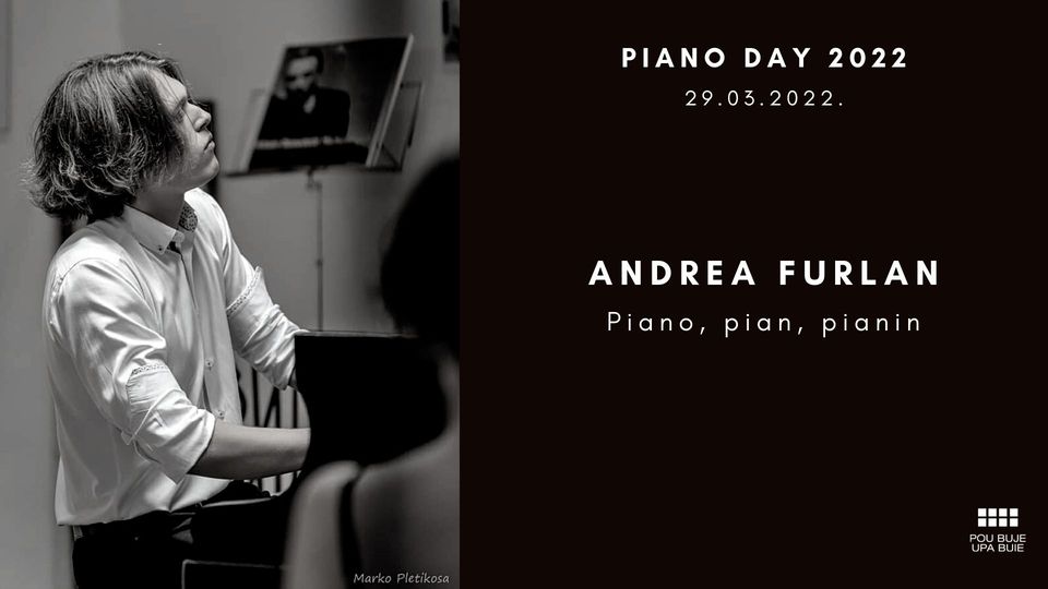 Piano Day u Bujama: koncert Andree Furlana