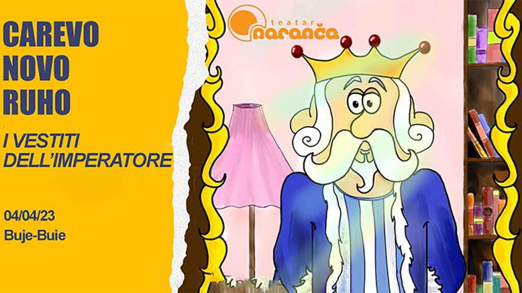 Predstava „Carevo novo ruho“ u Bujama