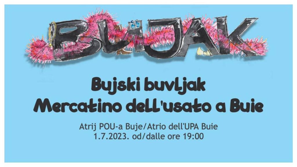 Bujak buvljak u Bujama 2023