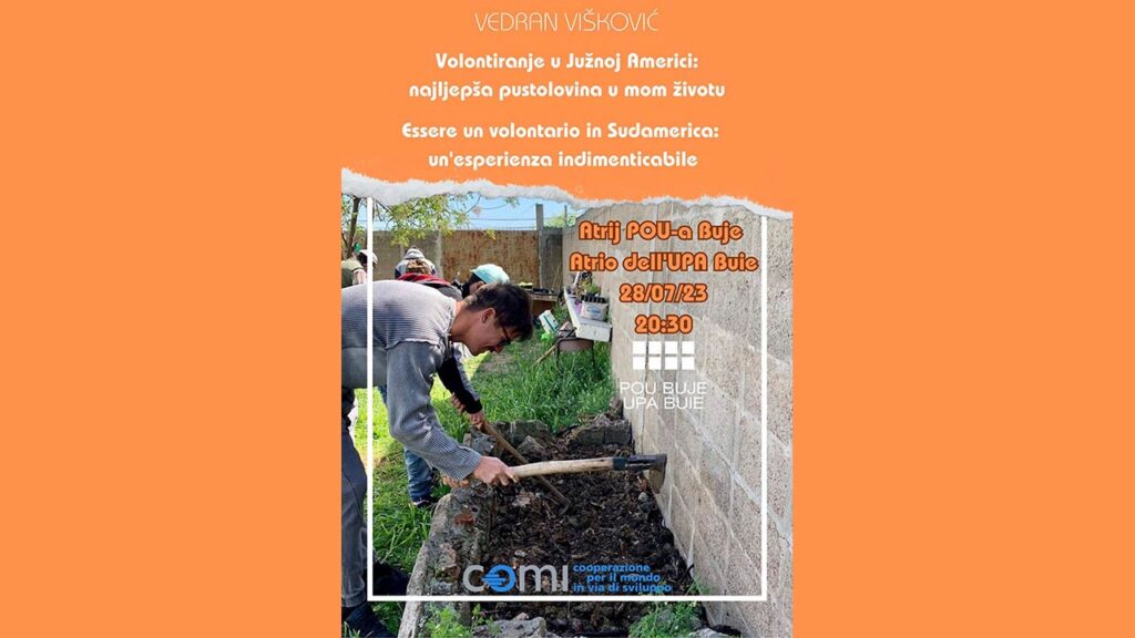 Predavanje o volontiranju u Južnoj Americi Buje 2023