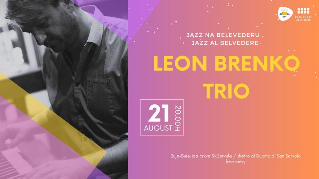 Leon Brenko Trio koncert u Bujama 2023