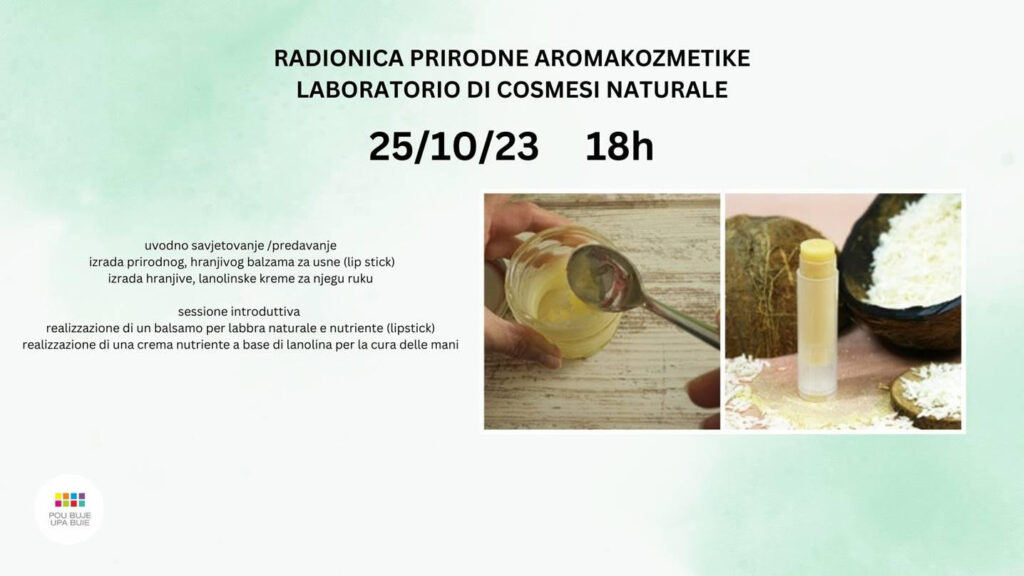 Radionica prirodne aromakozmetike u POU Buje