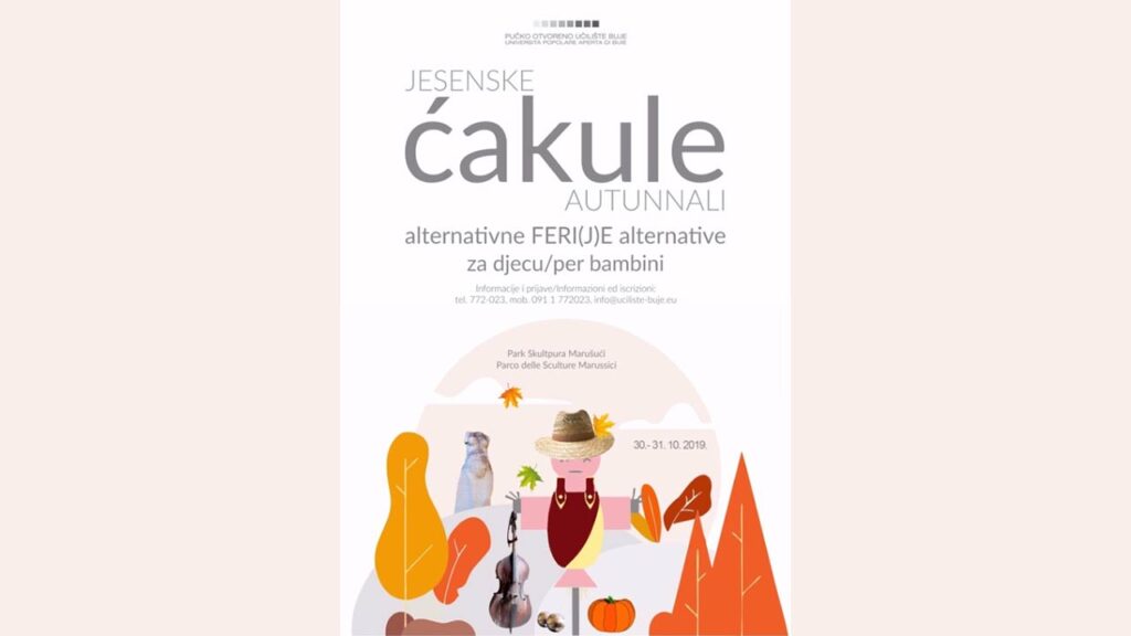 Jesenske Ćakule – Alternativne ferije za djecu