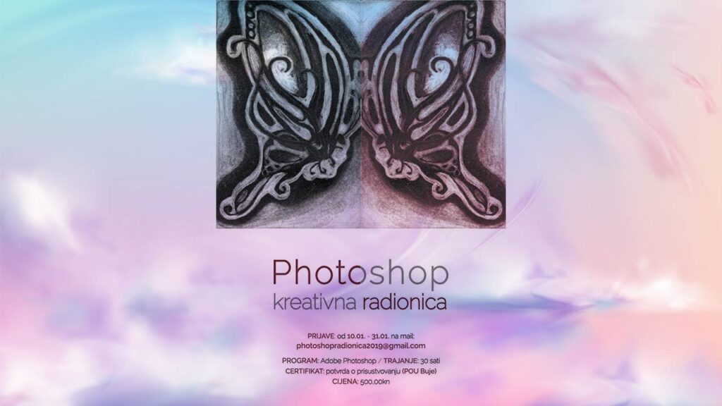 KREATIVNA RADIONICA – PHOTOSHOP
