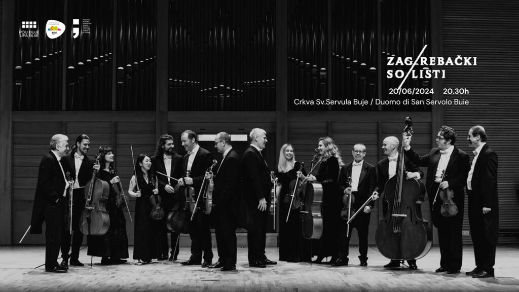 Zagrebački solisti u Bujama – Koncert u Crkvi Sv. Servula