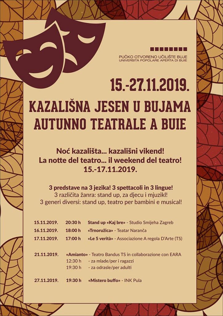 Kazališna jesen u Bujama