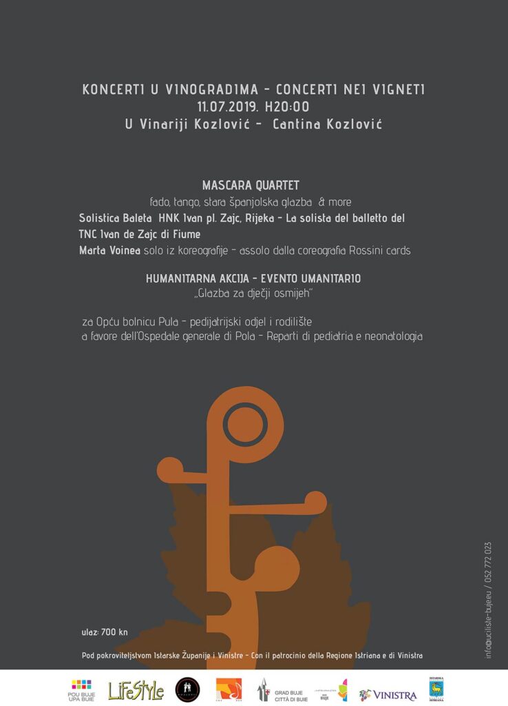 Humanitarni koncert u vinogradima